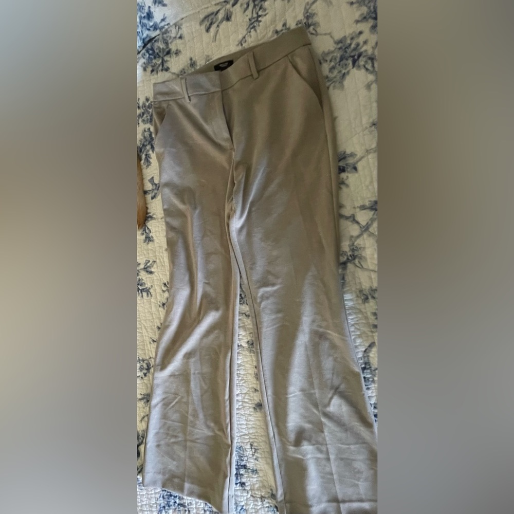 Beige business casual pants